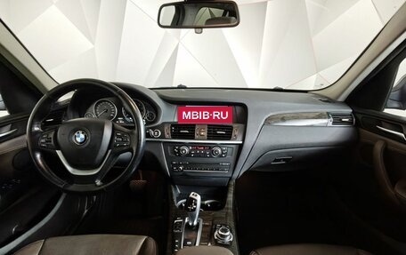 BMW X3, 2013 год, 1 643 000 рублей, 11 фотография