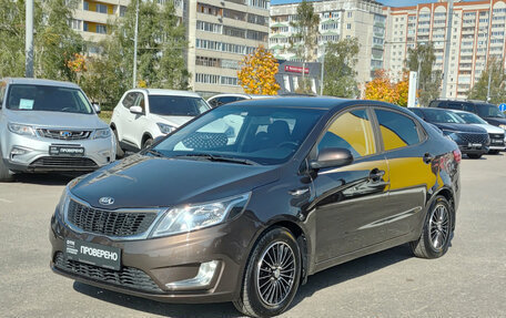 KIA Rio III рестайлинг, 2014 год, 825 000 рублей, 1 фотография
