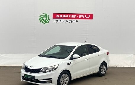KIA Rio III рестайлинг, 2016 год, 955 000 рублей, 1 фотография