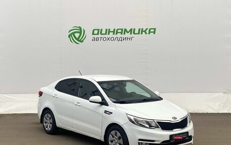 KIA Rio III рестайлинг, 2016 год, 955 000 рублей, 3 фотография