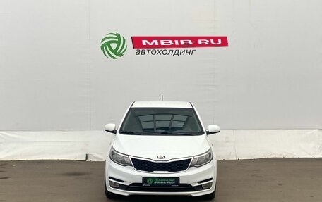 KIA Rio III рестайлинг, 2016 год, 955 000 рублей, 2 фотография