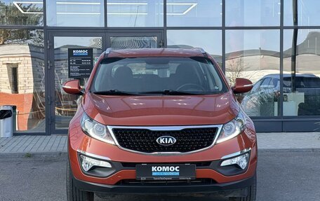 KIA Sportage III, 2014 год, 1 335 000 рублей, 2 фотография