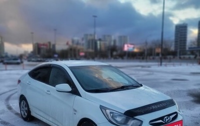 Hyundai Solaris II рестайлинг, 2012 год, 850 000 рублей, 1 фотография