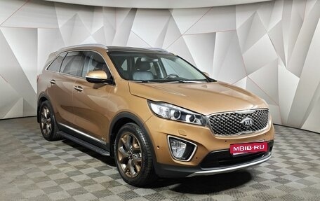 KIA Sorento III Prime рестайлинг, 2017 год, 2 693 000 рублей, 3 фотография