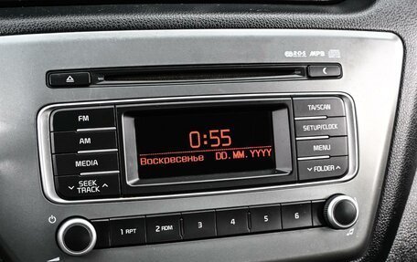 KIA Rio III рестайлинг, 2016 год, 1 099 000 рублей, 17 фотография