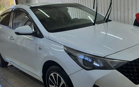 Hyundai Solaris II рестайлинг, 2020 год, 1 300 000 рублей, 9 фотография