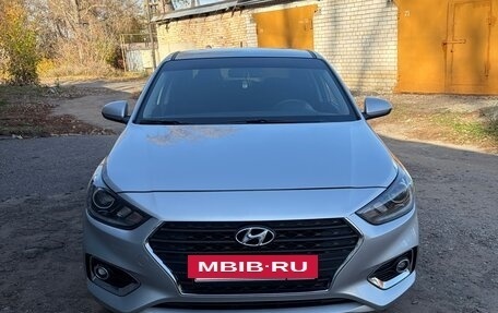 Hyundai Solaris II рестайлинг, 2017 год, 1 320 000 рублей, 19 фотография